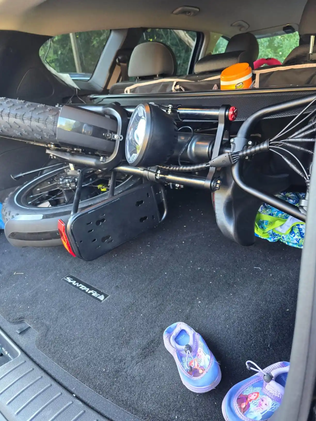 Customer photo of the EK7 48V25AH – 80 Mile Range, 28MPH Step-Through Ebike