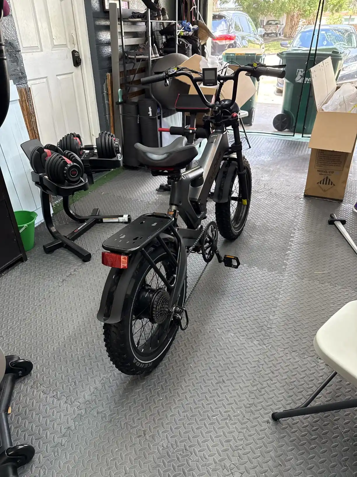 Customer photo of the EK7 48V25AH – 80 Mile Range, 28MPH Step-Through Ebike