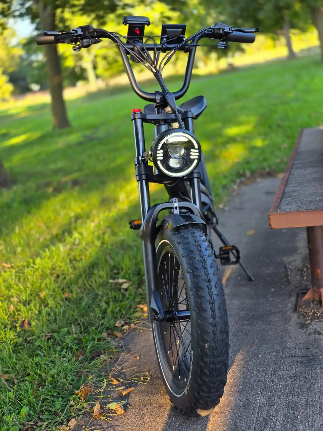 Customer photo of the EK7 48V25AH – 80 Mile Range, 28MPH Step-Through Ebike
